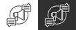 © AGE - Promotion Icon Set Vector Collection Isolated In Black And White