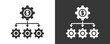 © Jackcuan - Diversification Icon Set Vector Collection Isolated In Black And White