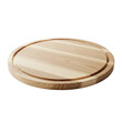© Sejjil - Round wooden cutting board with juice groove isolated on transparent background