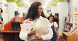 © Abrahams66/peopleimages.com - Woman, teacher and walk with books in library for search, bookshelf assessment and education. Mature person, child and decision on author, learning resources and literature with knowledge development