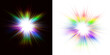 © Rahman - Vibrant rainbow light burst with abstract colorful explosion effect