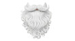 © Anamul - Santa claus beard and mustache isolated on transparent background for christmas
