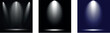 © Pattern Stock Design - Lens flash light effect from a lamp or spot. spotlight shines on the stage