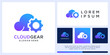 © cre_ART_ive - Cloud gear logo design template