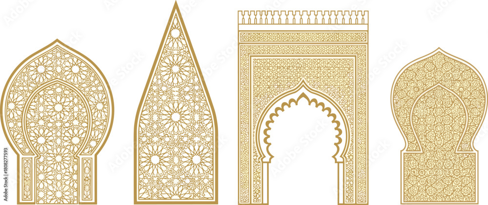 Ornate Moroccan-Inspired Archways A Collection of Intricate ...