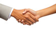 © Sahidul Islam - Diverse business handshake symbolizing partnership and agreement isolated on white background
