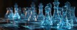 © Rifqi - Futuristic chess pieces on a circuit board chessboard, concept for strategic technology planning, cybersecurity visualization and digital transformation initiative