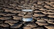 © AiStock B - Glass of water on cracked dry earth drought concept thirst hydration climate change arid landscape