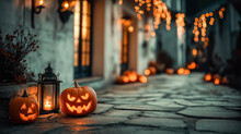 Jack O Lantern In The Garden Free Stock Photo - Public Domain Pictures