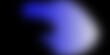 © Abul - Abstract flowing gradient of blue and white light on black background