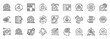 © Uniconlabs - agile icon set collection in outline style. icon pack contain scrum, sprint, kanban, flow, cycle, interaction, task, board, team, communication icon