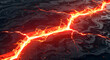 © THIBNH - Seismic Earthquake Concept Shown As Vibrating Crack Glowing With Red Light In Abstract Background 37465662 1