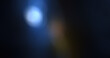 © Bye Bye Design - Abstract blue and black background with soft light flares and bokeh effect, modern dark gradient texture with subtle warm light elements for creative design