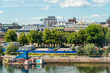© Westend61 - Summer cityscape of Oslo waterfront with sauna and blue sky