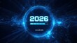 © Taslima - Year 2026 loading screen future technology countdown concept