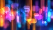 © Hossen - Vibrant speech bubbles, social media engagement trend