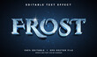 © Mean Design - frost 3d vector text effect with modern style