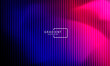 © pixelpro9 - Vibrant gradient pattern with vertical glowing neon lines blending smooth and radiant colors. Minimalistic and futuristic abstract background perfect for creative digital designs. Vector illustration