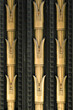 © Julien McRoberts - New York City, NY. close up detail of 1920's art deco metal work in gold and black.