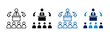 © Zaiva Maysha - Student Teacher Interaction Icon Set Multiple Style Collection