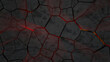© iftekhar - Captivating cracked earth texture with vibrant lava glow for backgrounds, gaming, and visual effects that adds raw energy and dramatic intensity