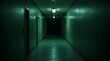 © Bima Akbar - Enter the eerie hallway bathed in unsettling green light, perfect for suspenseful scenes, mystery thrillers, or exploring psychological horror concepts in film and design projects