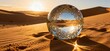 © Uzair Mahar - Surreal Glass Desert Sculpture Reflecting Sand Dunes