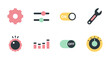 © Cezar_911 - Modern flat design set of ui elements for application and web development
