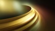 © buraratn - Elegant abstract curved lines in warm hues of gold and soft gradients creating a serene and sophisticated background for artistic projects