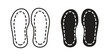 © basit - Soles icons for use web design,logo.Symbol illustration.