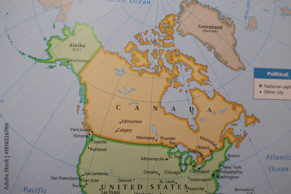 Canada Political Map Overview: Geography of Provinces, Territories and
