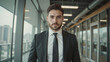 © DruZhi Art - Professional Business Portrait – Confident Executive in Modern Office Setting for Corporate Branding, Leadership Presentations, and Professional Development Resources