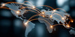 © Thananatt - Fintech disruption in banking global connectivity and innovation insights digital landscape data visualization future trends