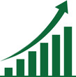 © SATHI - Financial growth bar chart with rising arrow showing progress