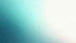 © Pete - Teal blue color blend with soft white. Grainy abstract gradient design. Calm color tone for modern graphic design project. Smooth transitions for elegant background. Visual for banner web design.