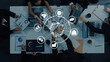 © InfiniteFlow - FAQ and online help icons show question, answer, and support system. FAQ improves online help experience, customer service quality, and FAQ knowledge access. Entice