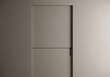 © Selupi - Concealed doorway entrance seamlessly integrated within a flush wall panel