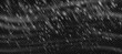 © Mariia - Snowstorm blizzard snow with white transparent falling png snowflake overlay effect. Christmas  texture for ice storm or night wind. Isolated frost particle realistic pattern on black background