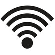 © Abdullah - wireless network icon on white background