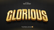 © Zdson - Glorious Bold 3D Gold Text Effect