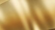 © richiesz - Luxurious golden silk drapery with smooth, flowing folds and shimmering light creating an elegant abstract background texture