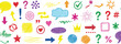 © scar - Colorful collection of hand-drawn icons and symbols, perfect for graphic design and creative projects
