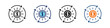 © SU - Circulation All In One Icon Multi Styles Vector Set