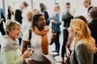 © Rawpixel.com - A diverse group of people, including women and men of various ethnicities, engage in lively conversation at a social event. The atmosphere is vibrant, with laughter and networking among attendees.