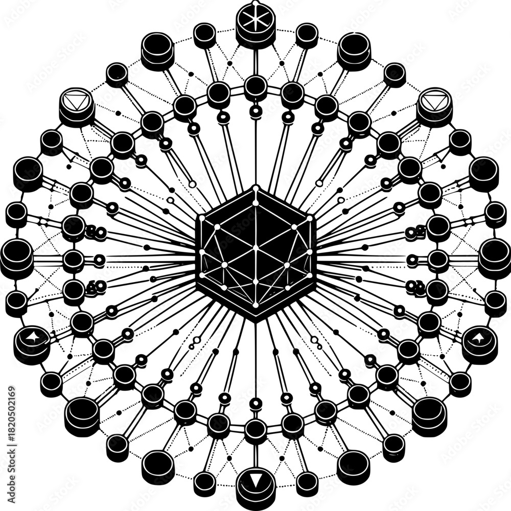 Agentic AI workflow orchestration showing autonomous multi-agent system ...