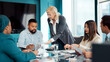 © FlexOn/peopleimages.com - Review, meeting or people in office with paper, guidance or market research for brand image. Collaboration, advice or creative director in agency with document, plan or feedback for business identity