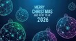 © Fazora - Merry christmas and new year 2026 with futuristic ornaments