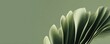 © dreamdes - Abstract olive green color background with wavy paper folds. Dynamic organic lines for a stylish stock photo or modern design element.