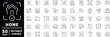© Jocelyn_Flores - Home and real estate icons set. editable line icons, outline, vector symbols