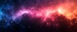 © A to Z - Vibrant nebula with colorful cosmic dust and distant stars in deep space Keywords: nebula, space